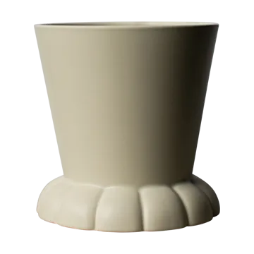 Flora krukke Ø19 cm - Creme - DBKD