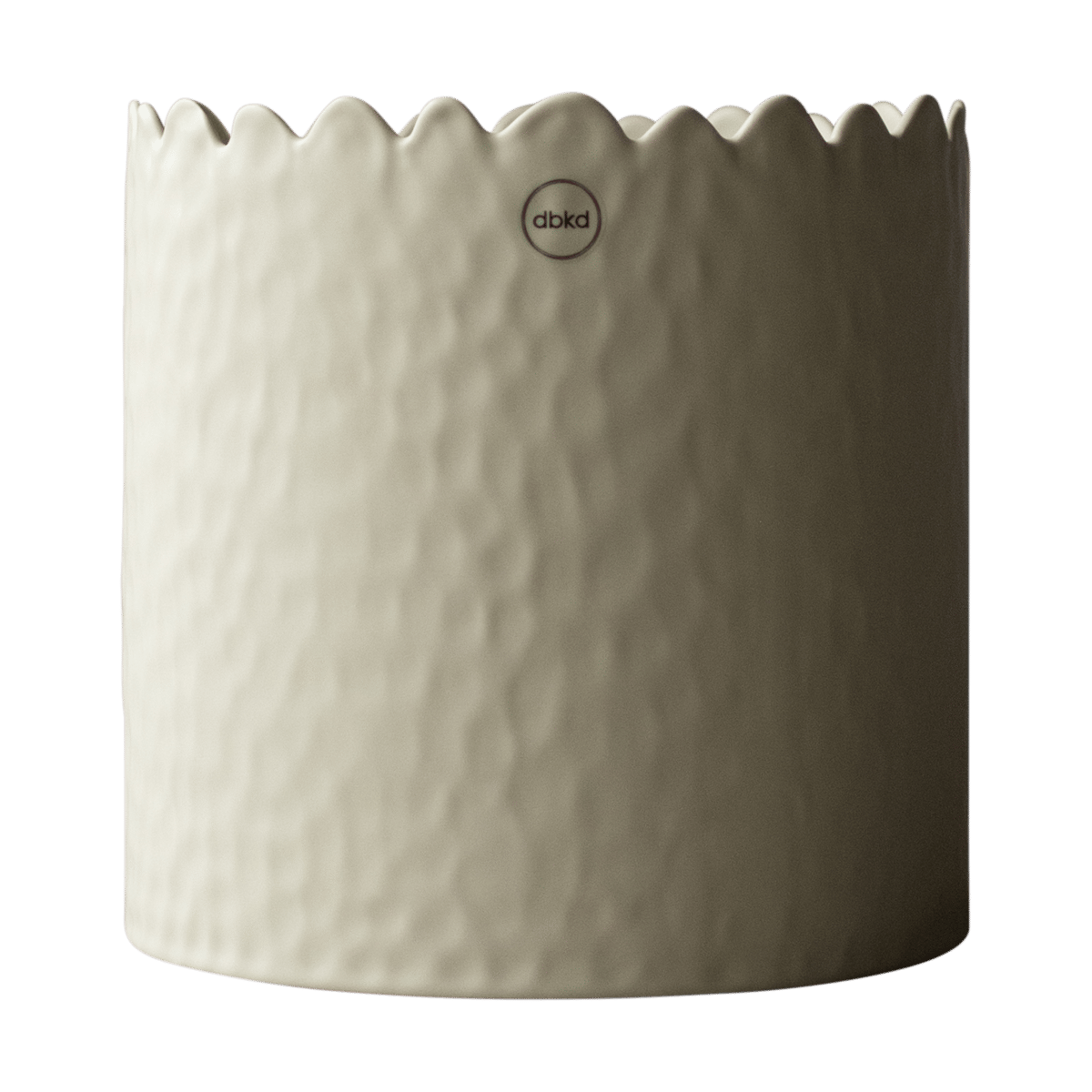 Bilde av DBKD Flowery krukke Ø20 cm Creme