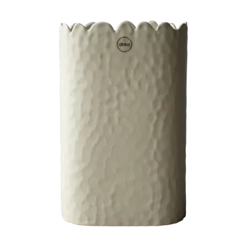 Flowery vase 20 cm - Creme - DBKD