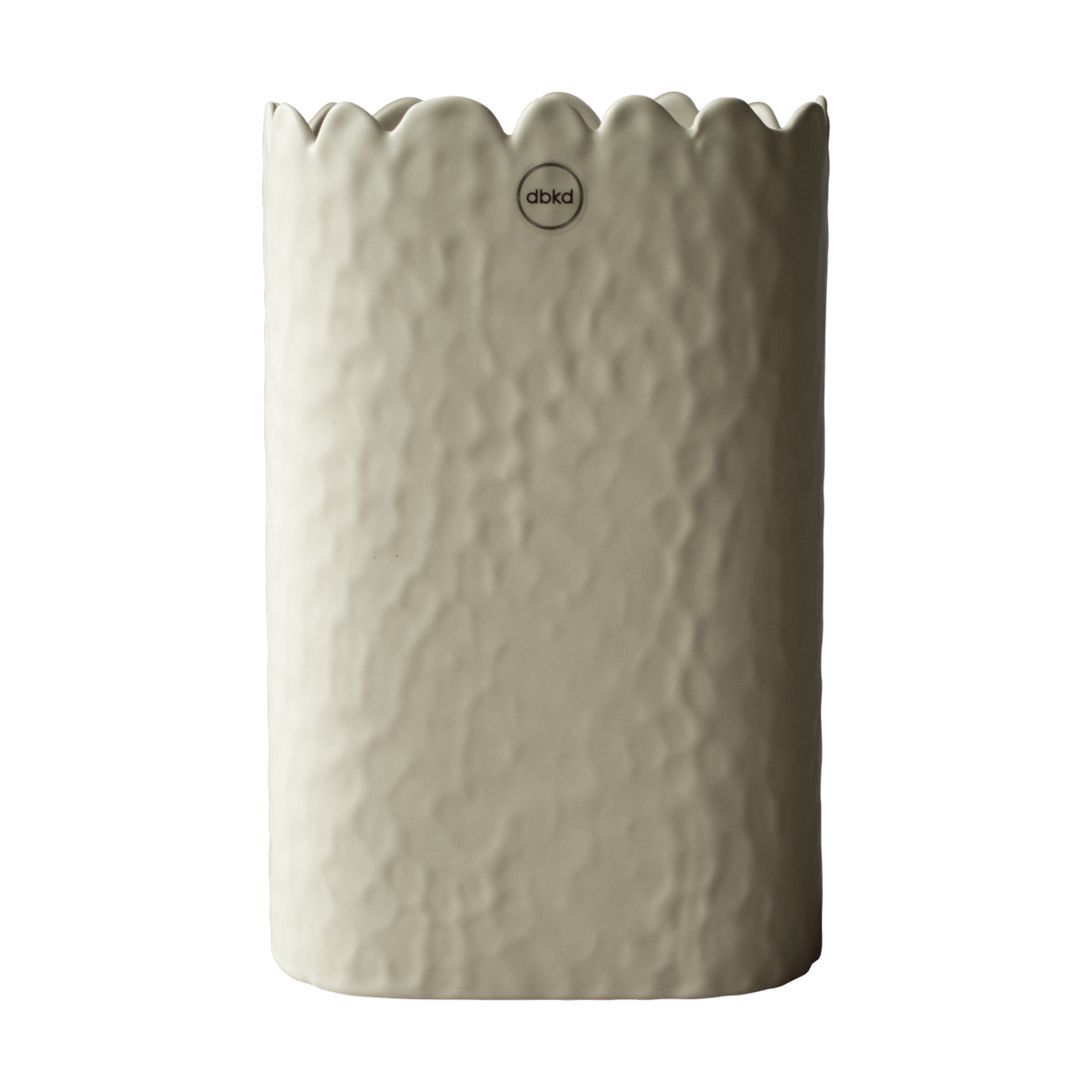 Bilde av DBKD Flowery vase 20 cm Creme