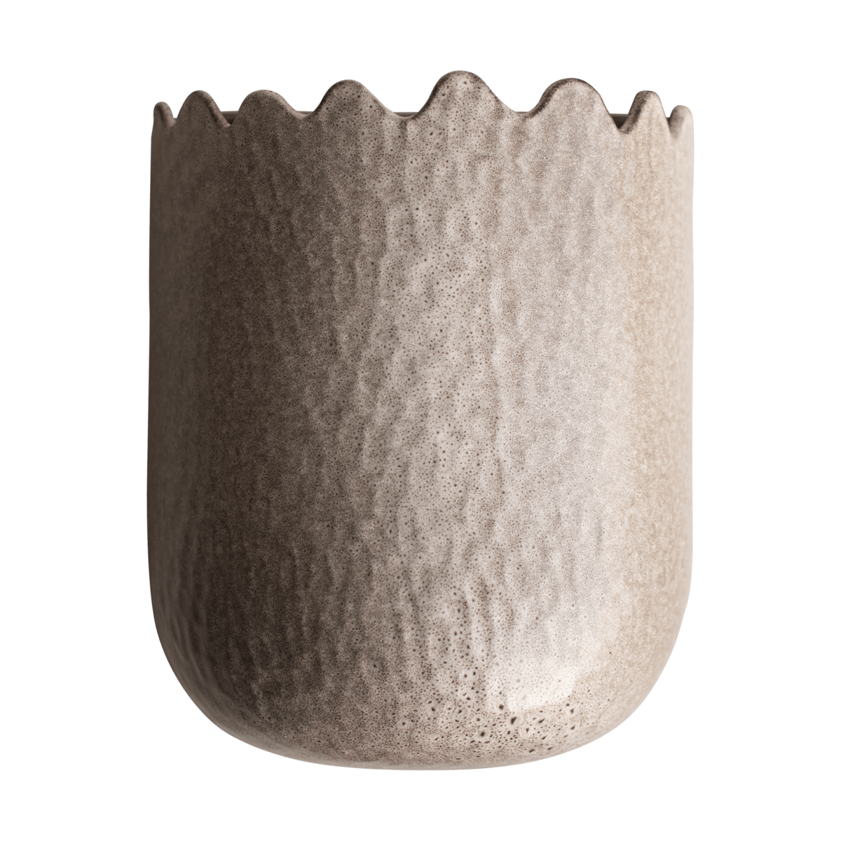 Bilde av DBKD Flowery veggkrukke 24 cm Beige
