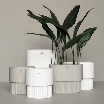 Front krukke oval lav - White - DBKD
