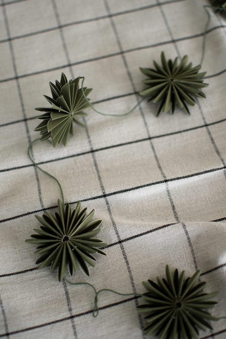 Garland girlander snøfnugg, Green DBKD