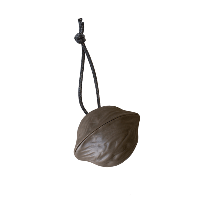 Hanging walnut juletrepynt - Dust - DBKD