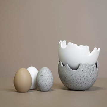 Happy Easter skål eggeskall large - White - DBKD