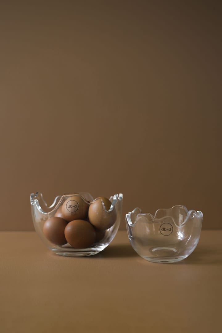 Happy Easter skål eggskal small, Clear DBKD