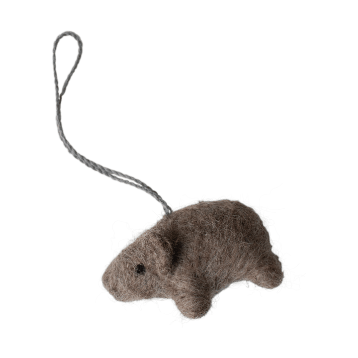 Hengende gris dekorasjonshengende - Beige - DBKD