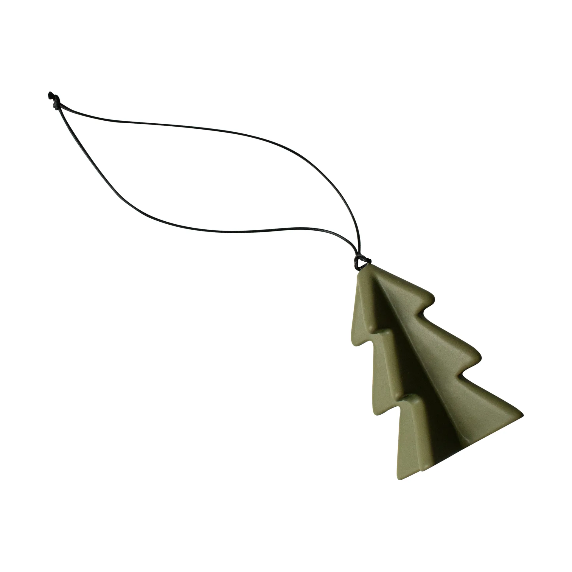Hengende vintertre 7 cm, Green DBKD