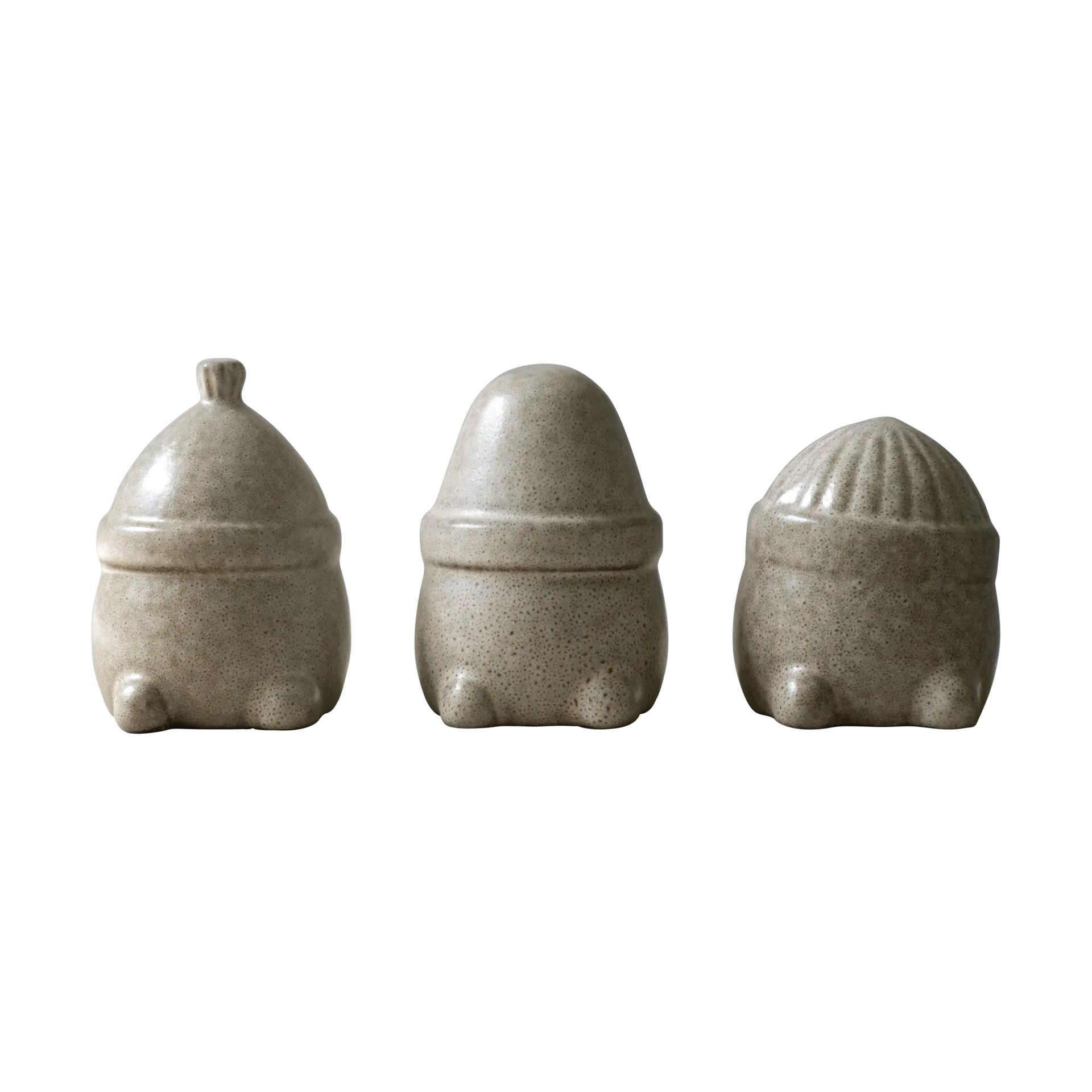 Hipster Triplets juldekorasjon 3-stk., Beige DBKD