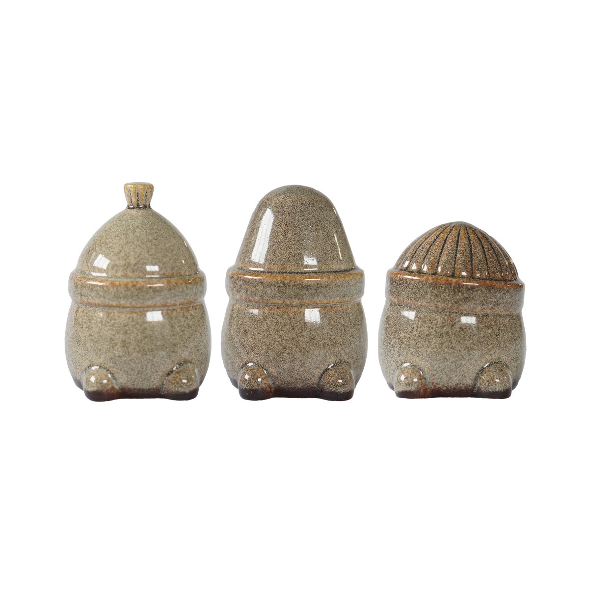 Hipster Triplets juldekorasjon 3-stk. Multi
