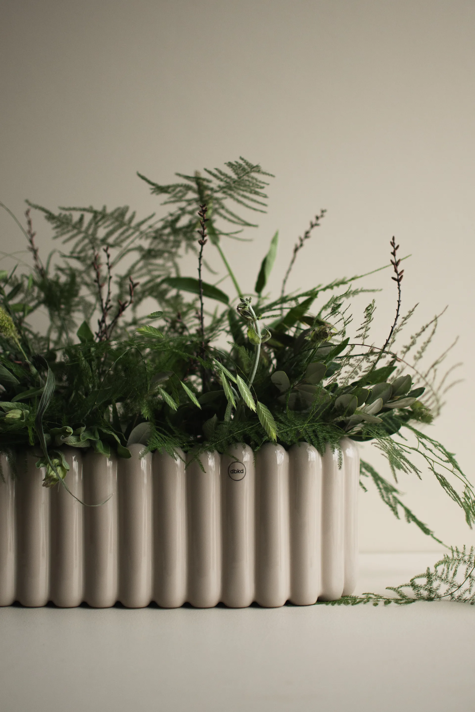 Mist krukke oval, Shiney mole DBKD