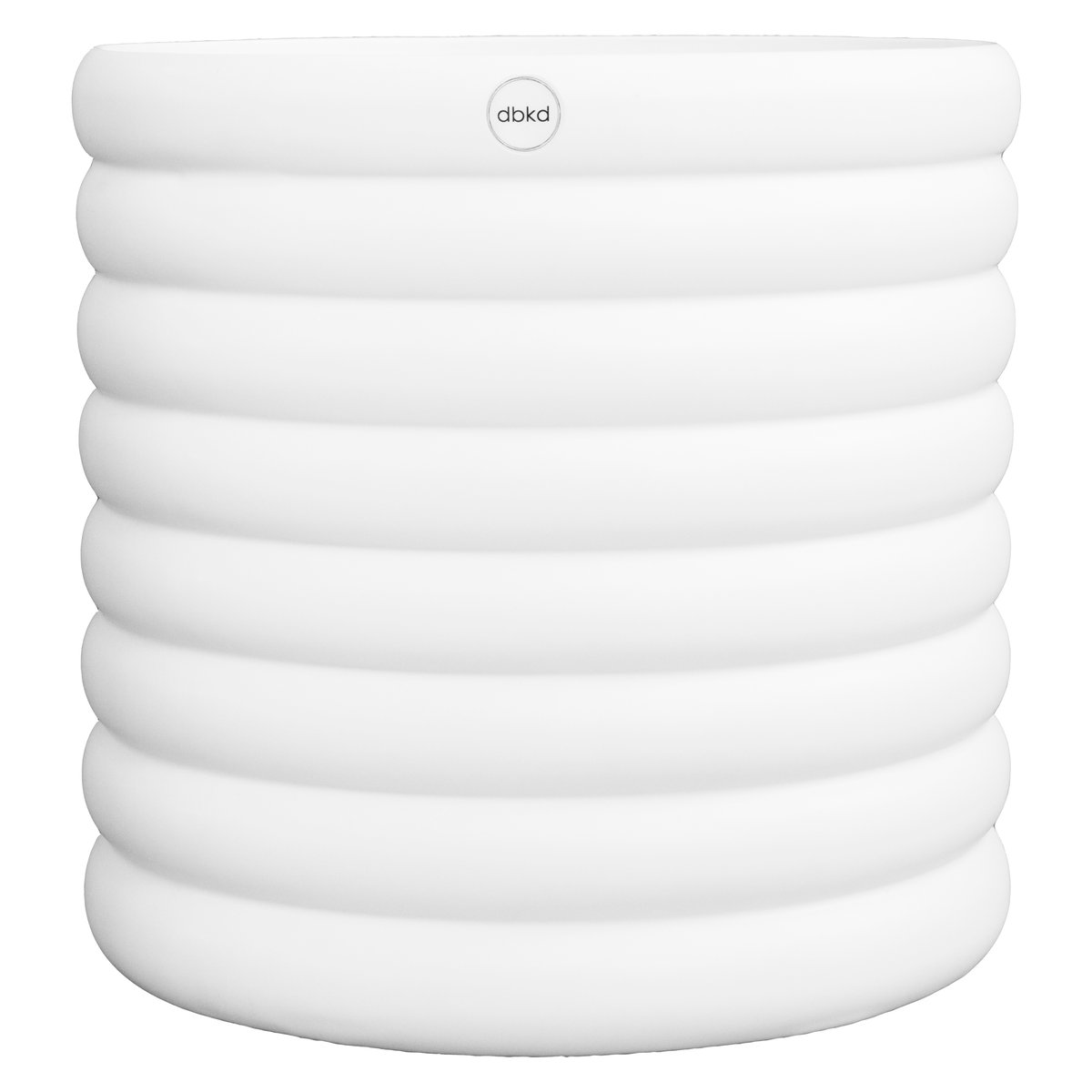Bilde av DBKD Mud krukke hvit XL Ø 27 cm
