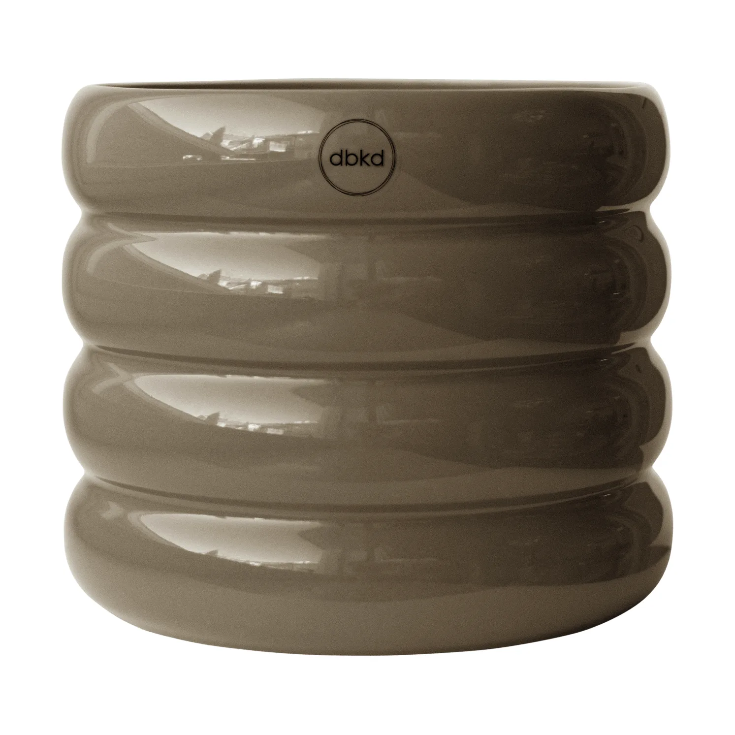 Mud krukke shiny dust, Ø14 cm DBKD