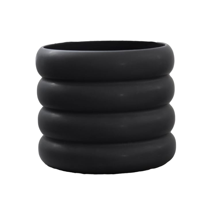 Mud krukke svart, Medium, Ø 14 cm DBKD
