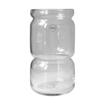 Neck krukke - Clear, Ø12x22,5 cm - DBKD