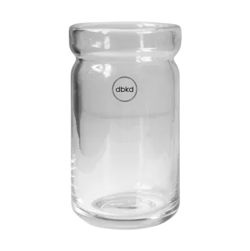 Neck krukke - Clear, Ø8x15 cm - DBKD