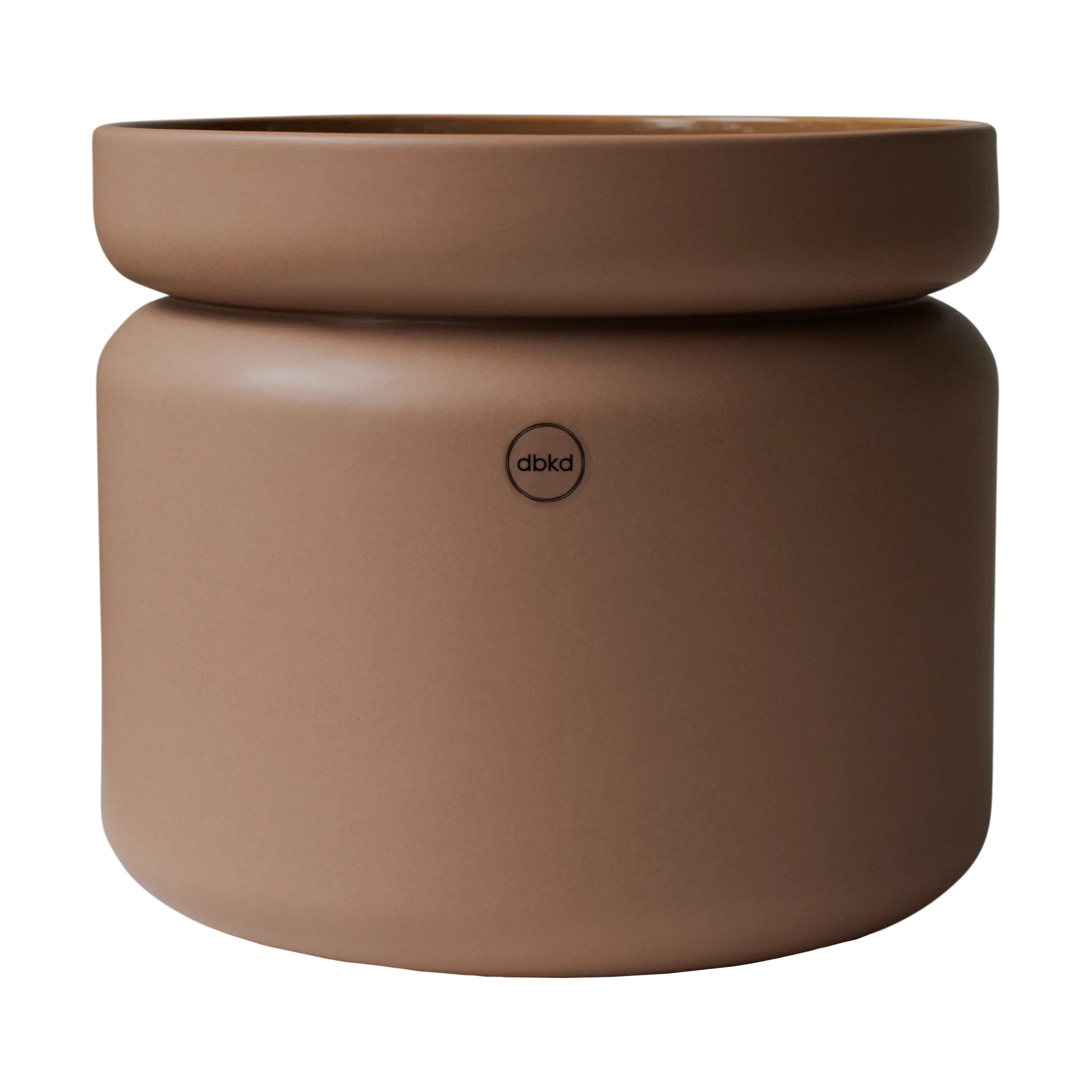 Neck krukke, Nougat, Ø22,5x20 cm DBKD