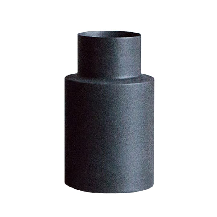 Oblong vase cast iron (svart) - small, 24 cm - DBKD