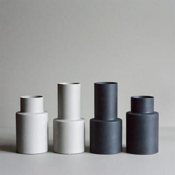 Oblong vase cast iron (svart) - small, 24 cm - DBKD