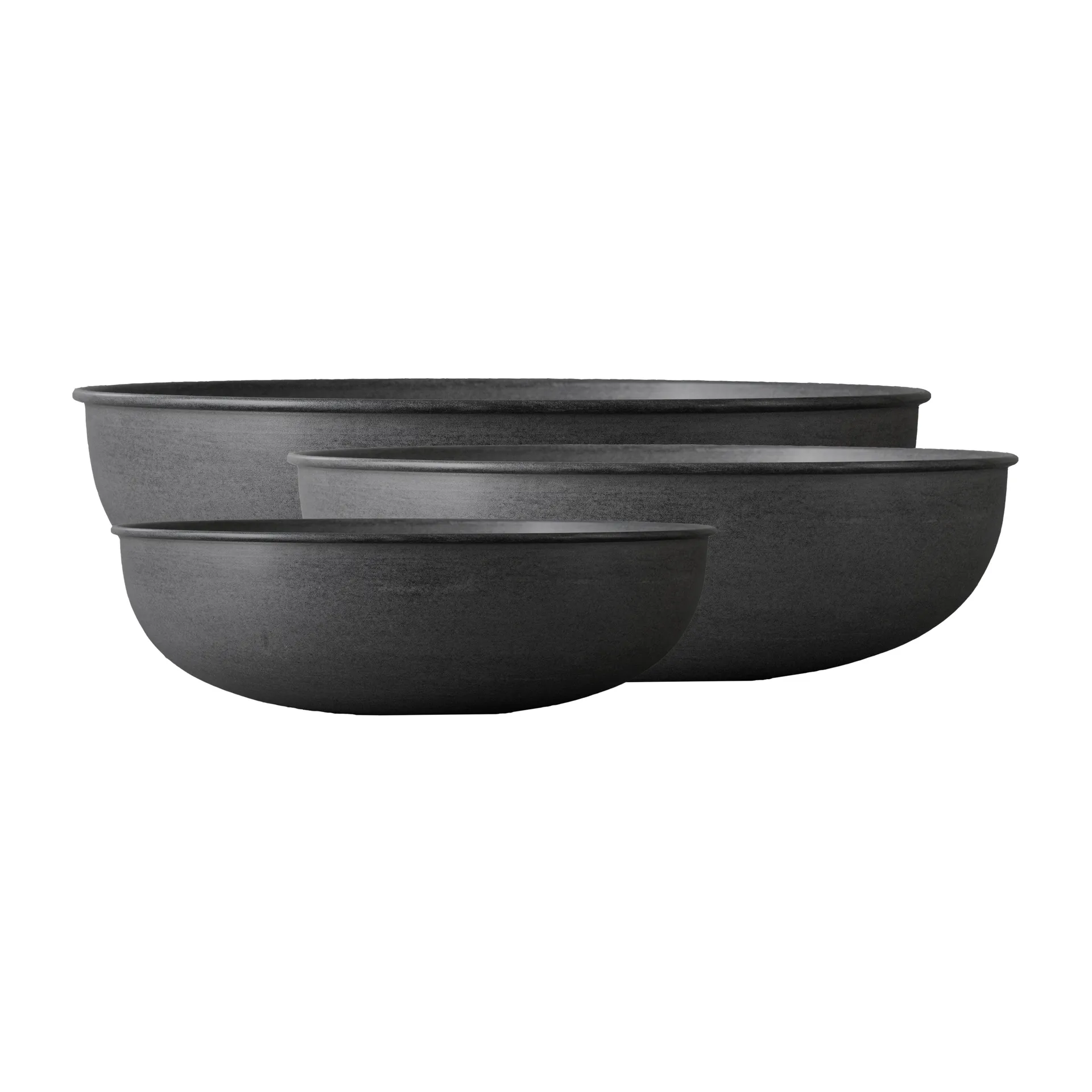 Out bowl 3 deler, Black DBKD