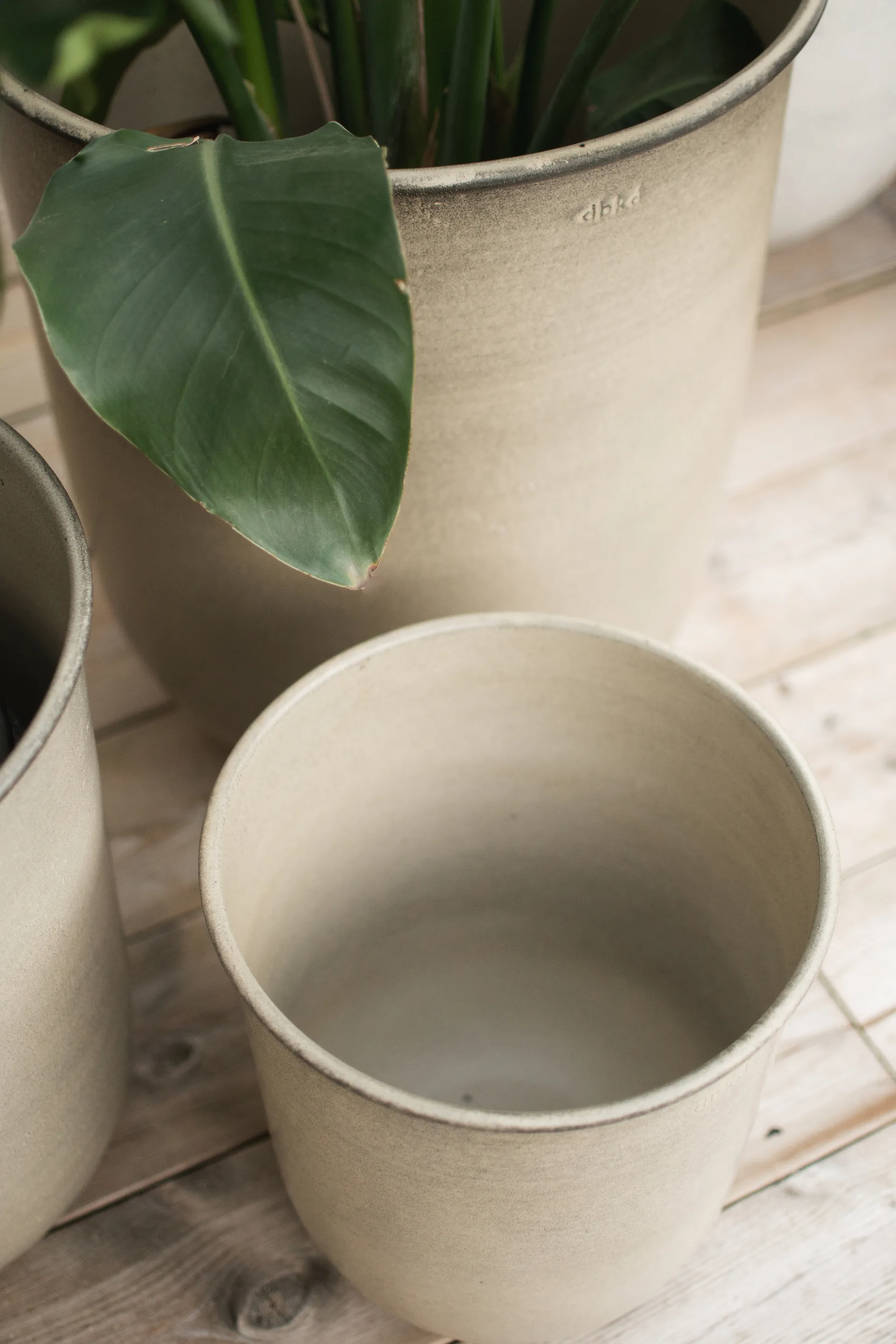 Out krukke 3 deler, Beige DBKD