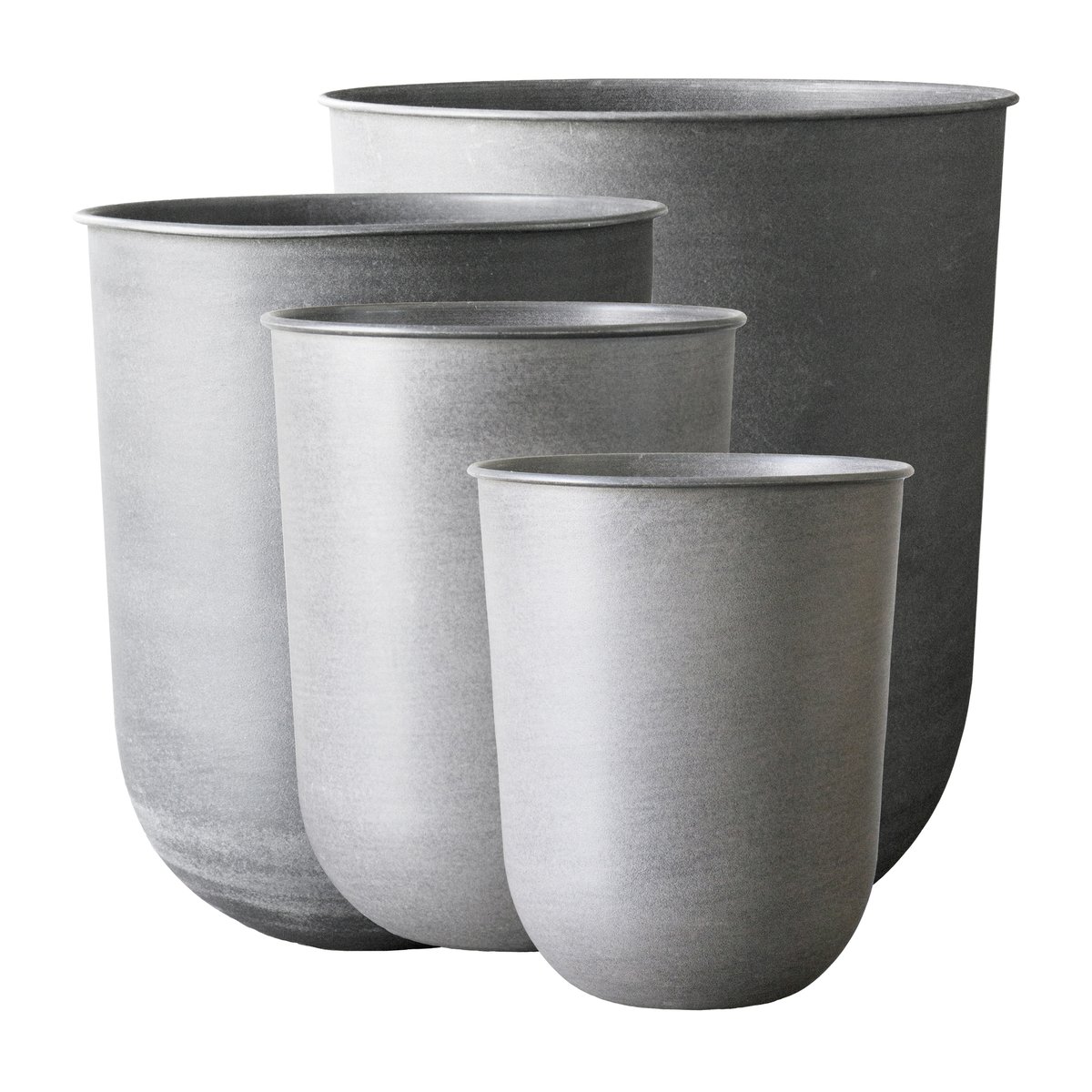 Bilde av DBKD Out krukke 4-pakning Light grey