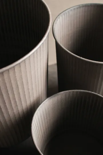 Out stripe krukke 3 deler - Beige - DBKD