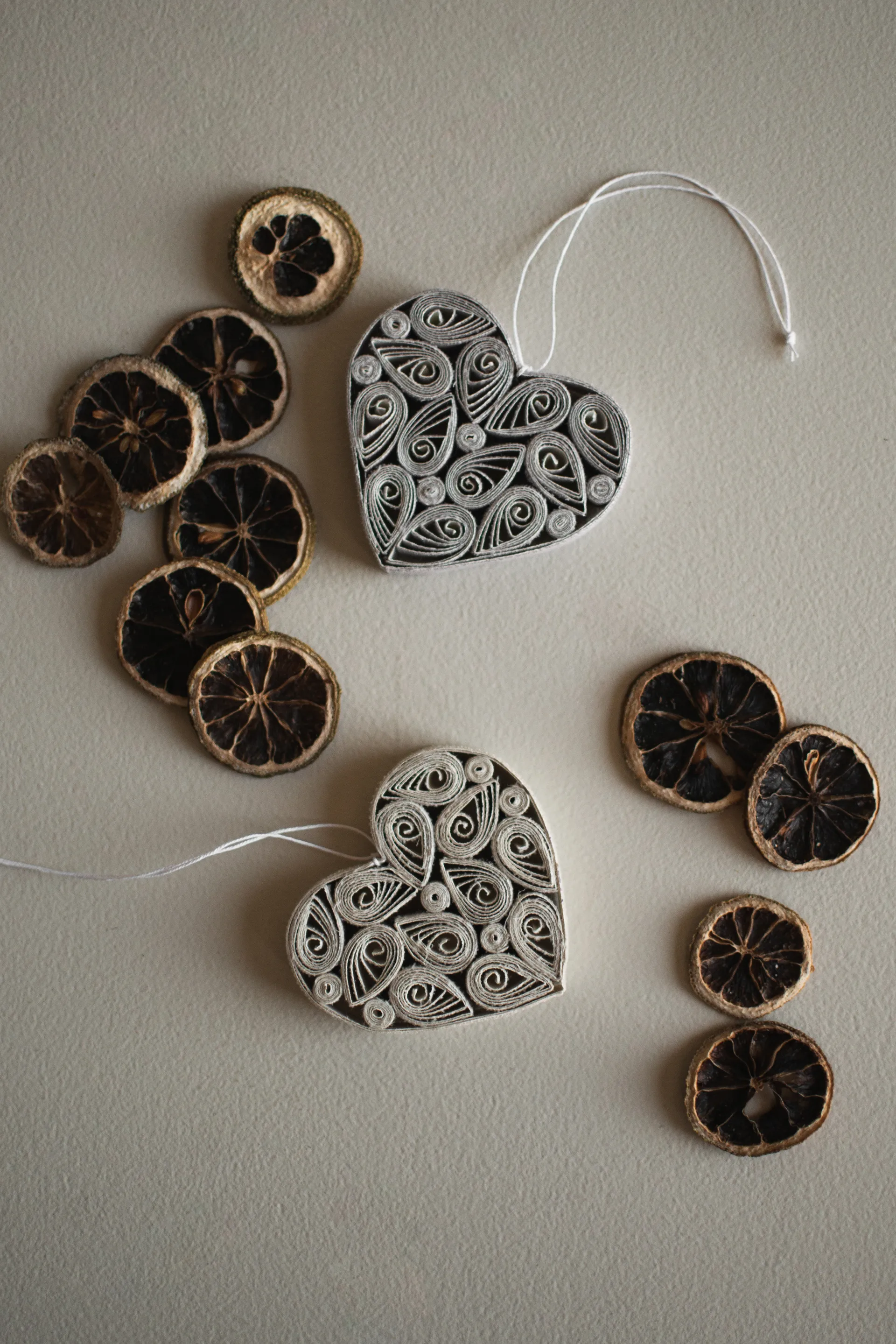 Paper heart 8 cm, Mole DBKD