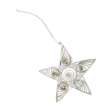 Paper Star juleanheng 10,5 cm - White - DBKD