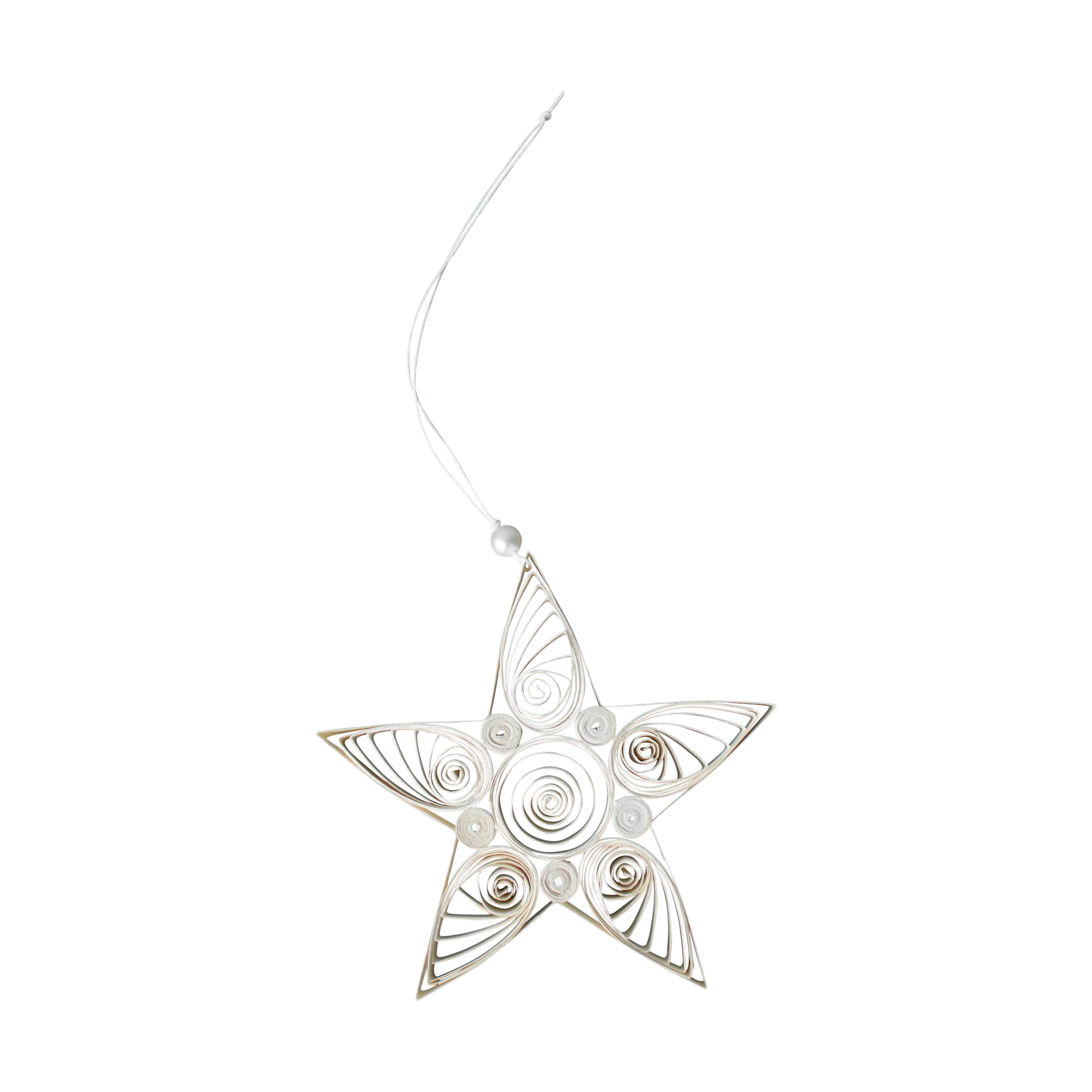 Paper Star juleanheng 13 cm, White DBKD
