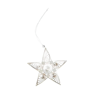Paper Star juleanheng 13 cm - White - DBKD