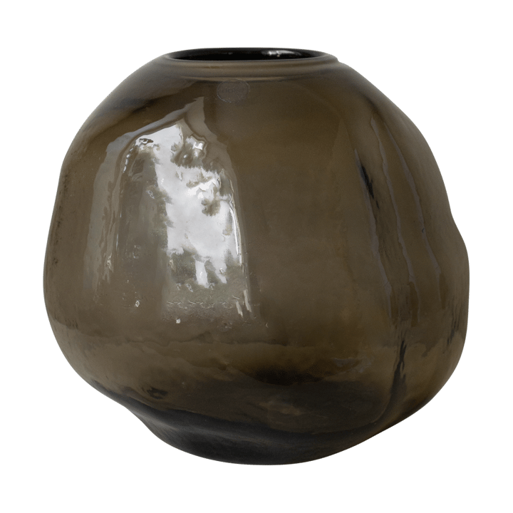 Pebble vase brun - Stor Ø 28 cm - DBKD