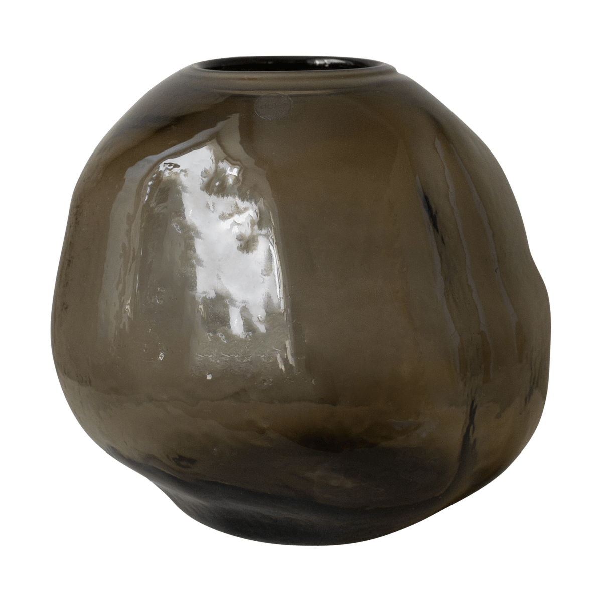 Bilde av DBKD Pebble vase brun Stor Ø 28 cm