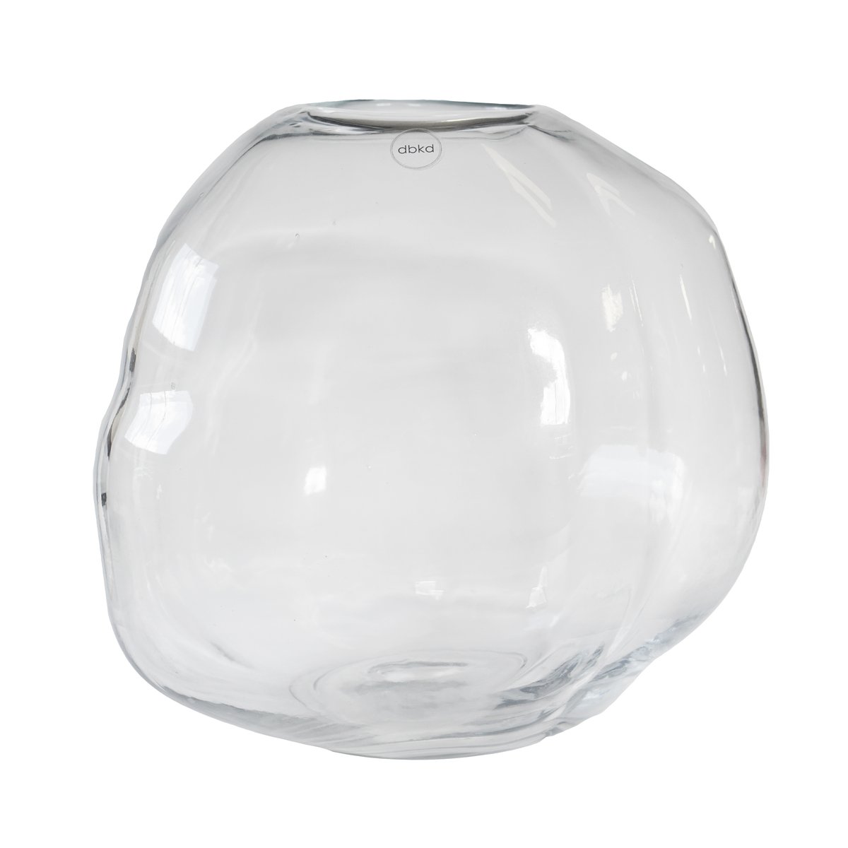 Bilde av DBKD Pebble vase klar Stor Ø28 cm
