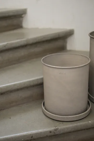 Plant pot krukke large 2-pakning - Beige - DBKD