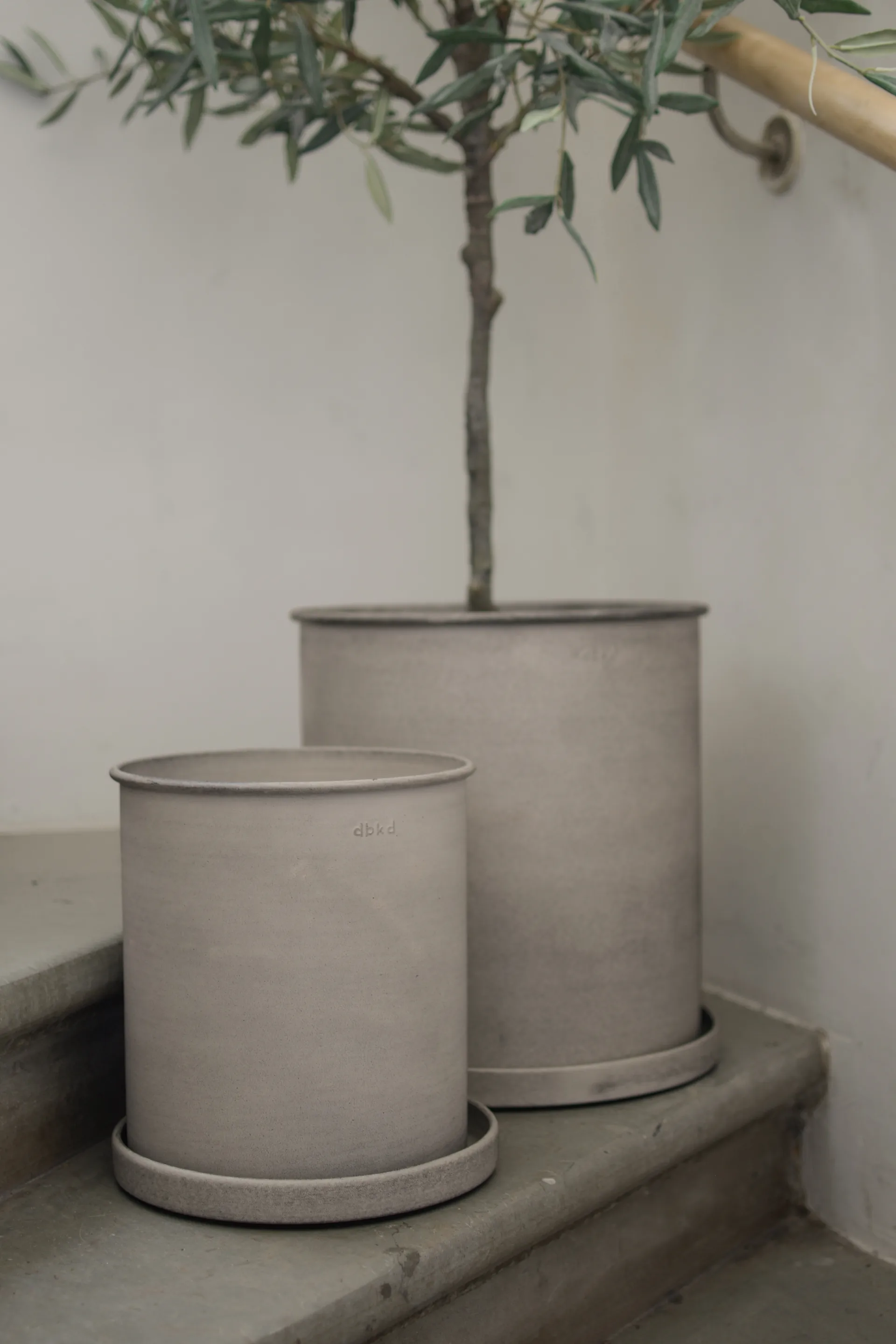 Plant pot krukke large 2-pakning, Beige DBKD