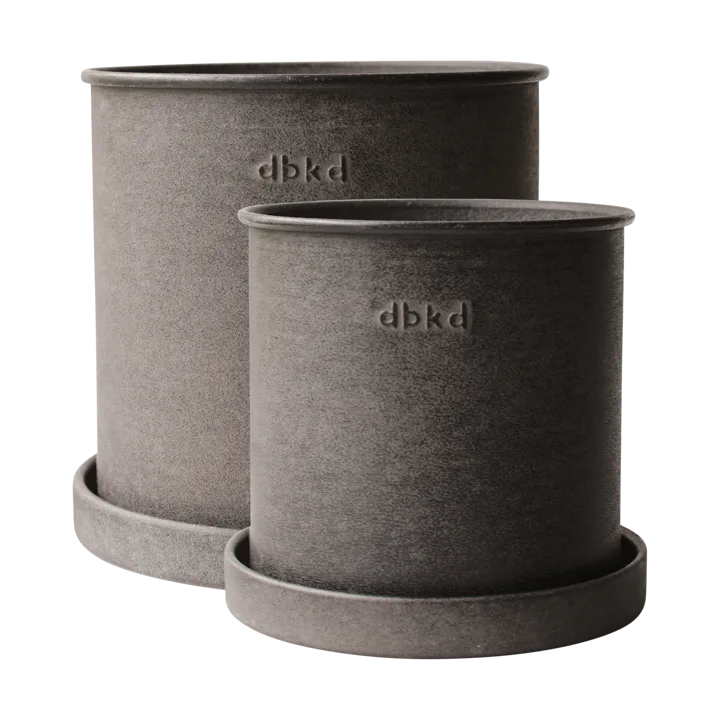 Plant pot krukke small 2-pakning - Brown - DBKD