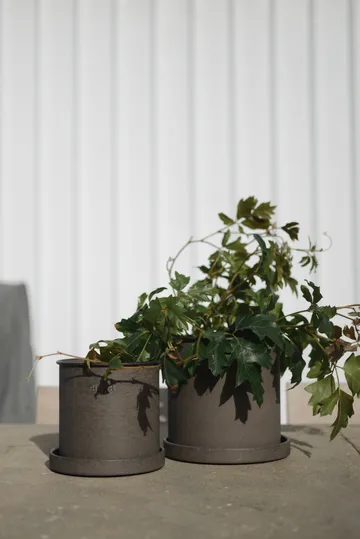 Plant pot krukke small 2-pakning - Brown - DBKD