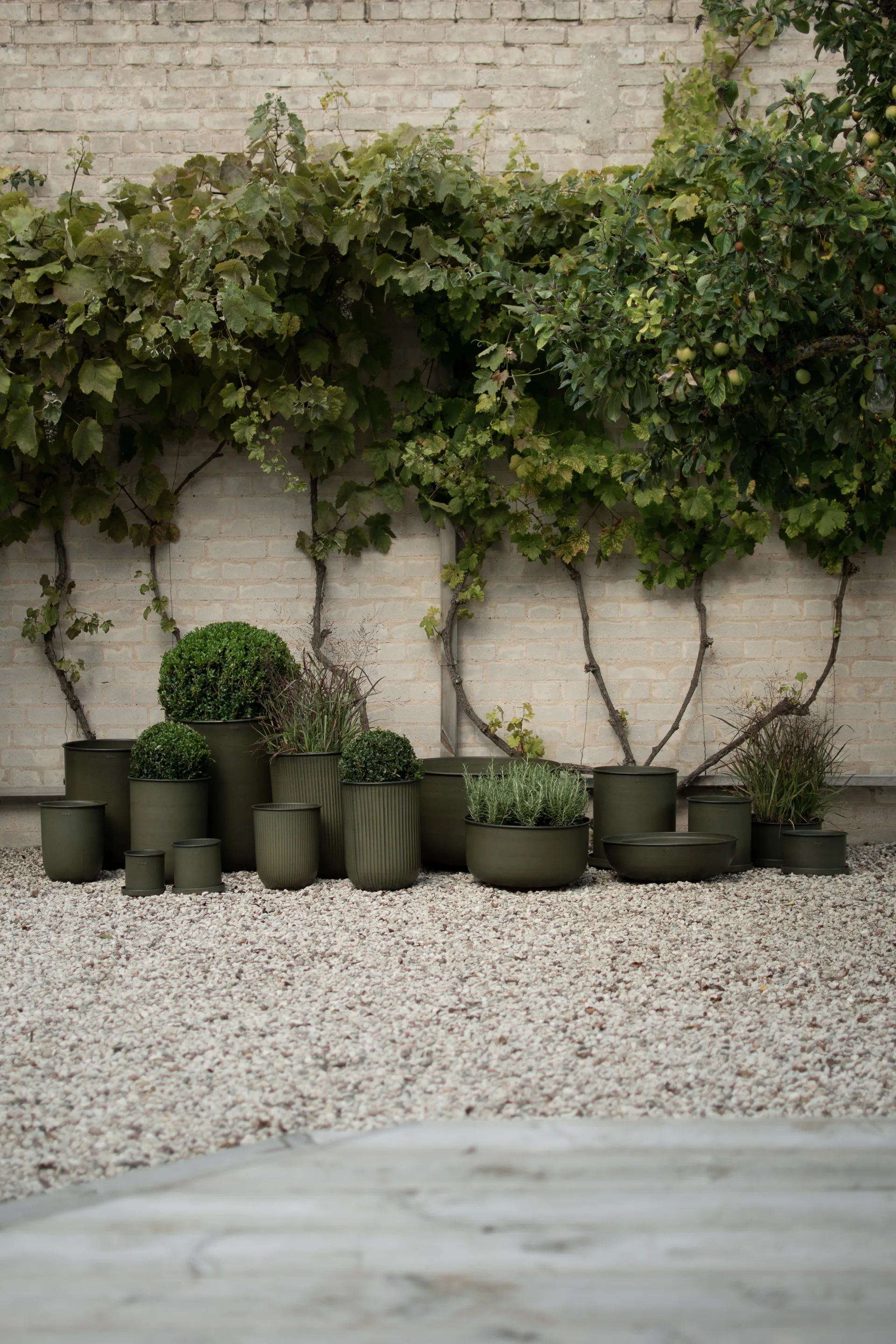 Plant pot krukke small 2-pakning, Green DBKD