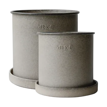 Plant pot krukke small 2-pk - Beige - DBKD