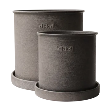 Plant pot krukke small 2-pk - Brown - DBKD