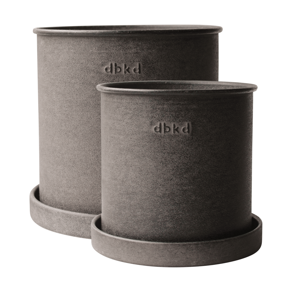 Bilde av DBKD Plant pot krukke small 2-pk Brown