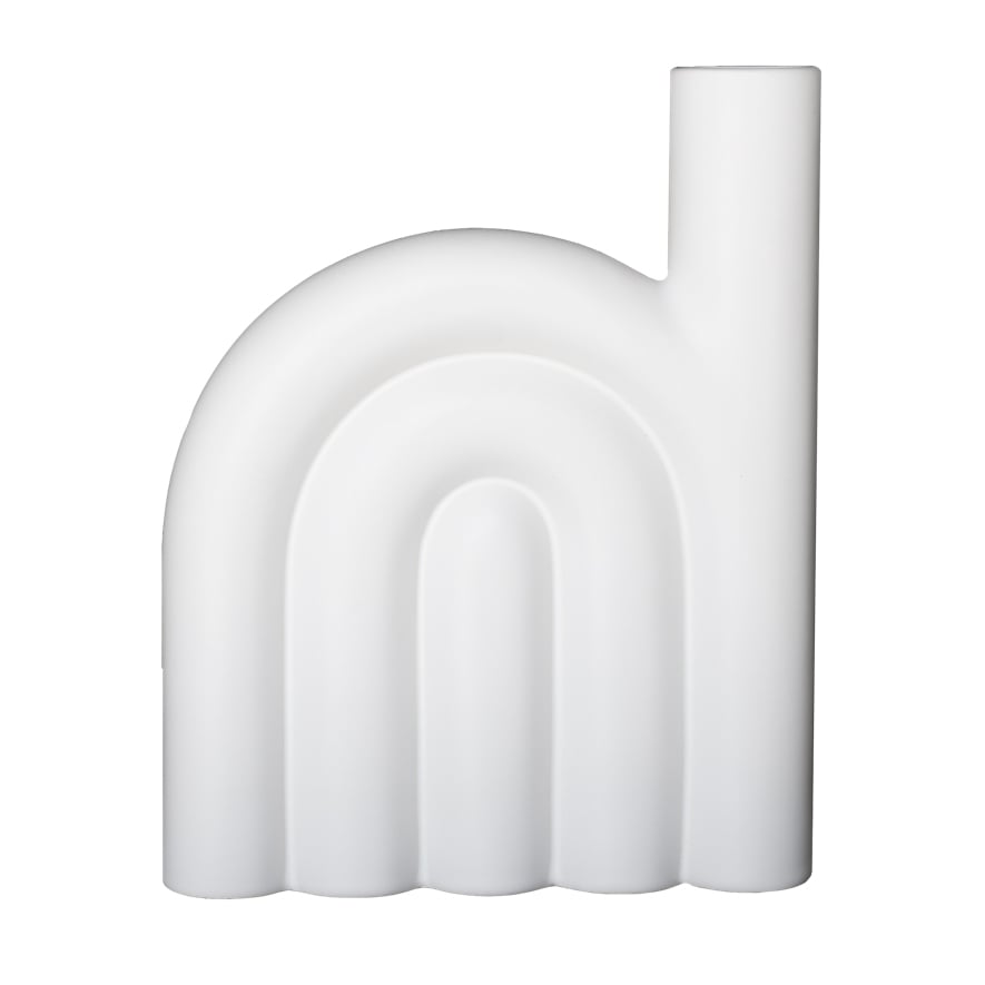Bilde av DBKD Rope vase medium White