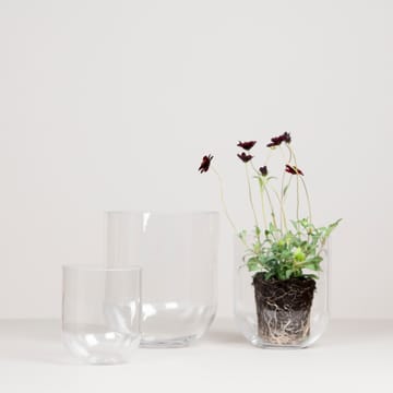 Simple glassvase large - Clear - DBKD