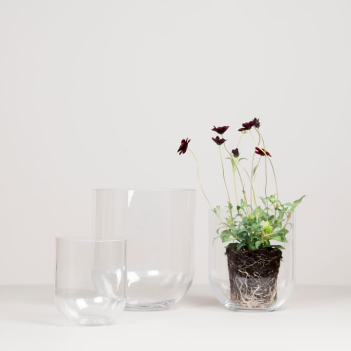 Simple glassvase small - Clear - DBKD