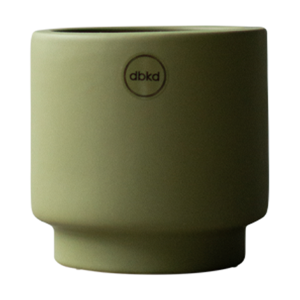 Bilde av DBKD Solid krukke green Liten Ø10 cm