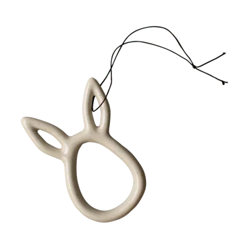 Sprinkle Rabbit påskeanheng 8 cm - Vanilla - DBKD