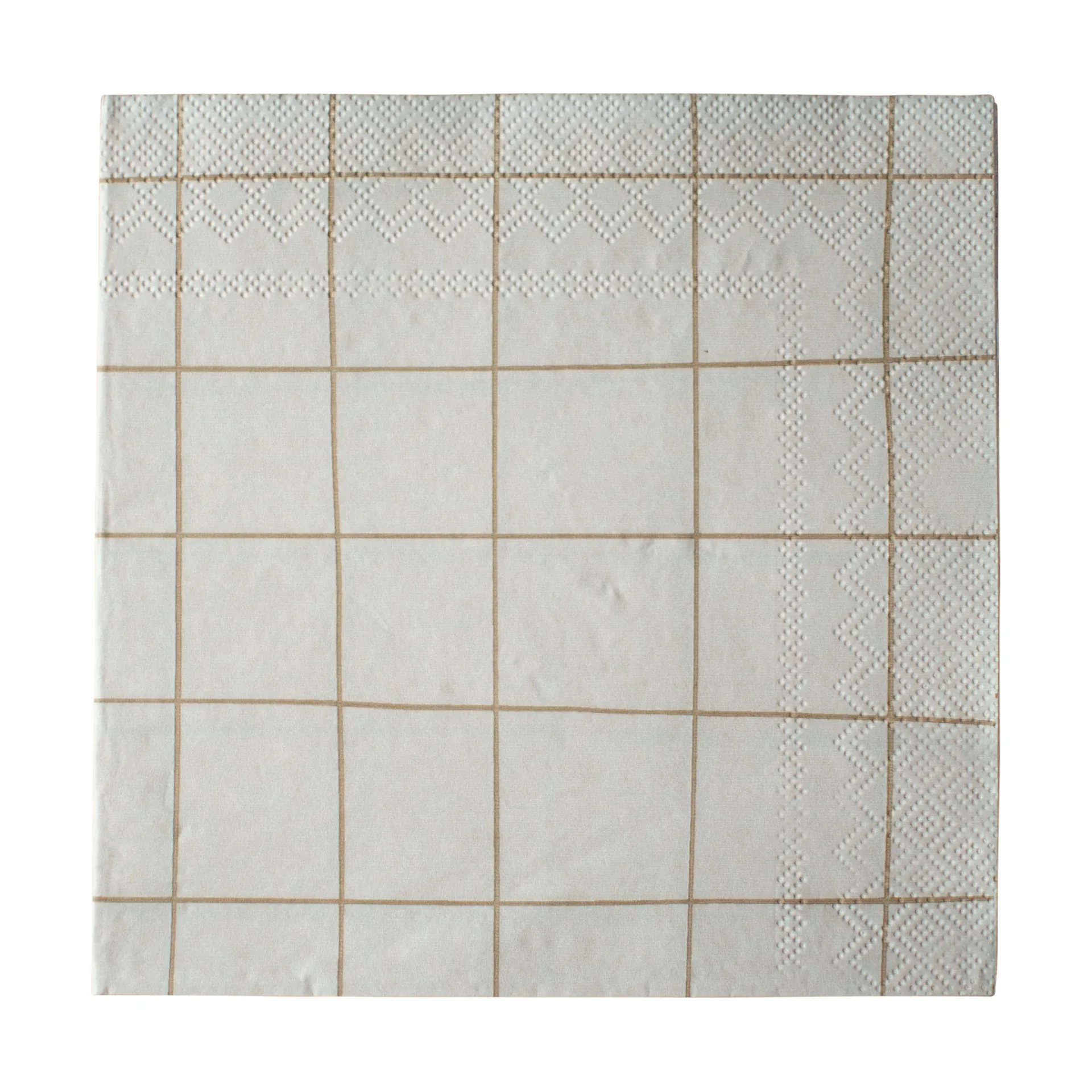 Square papirserviett 33x33 cm 20-pakning, Creme DBKD