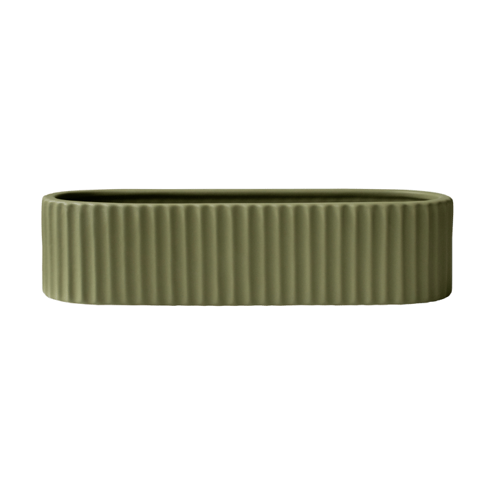 Stripe lysestake 30 cm - Green - DBKD