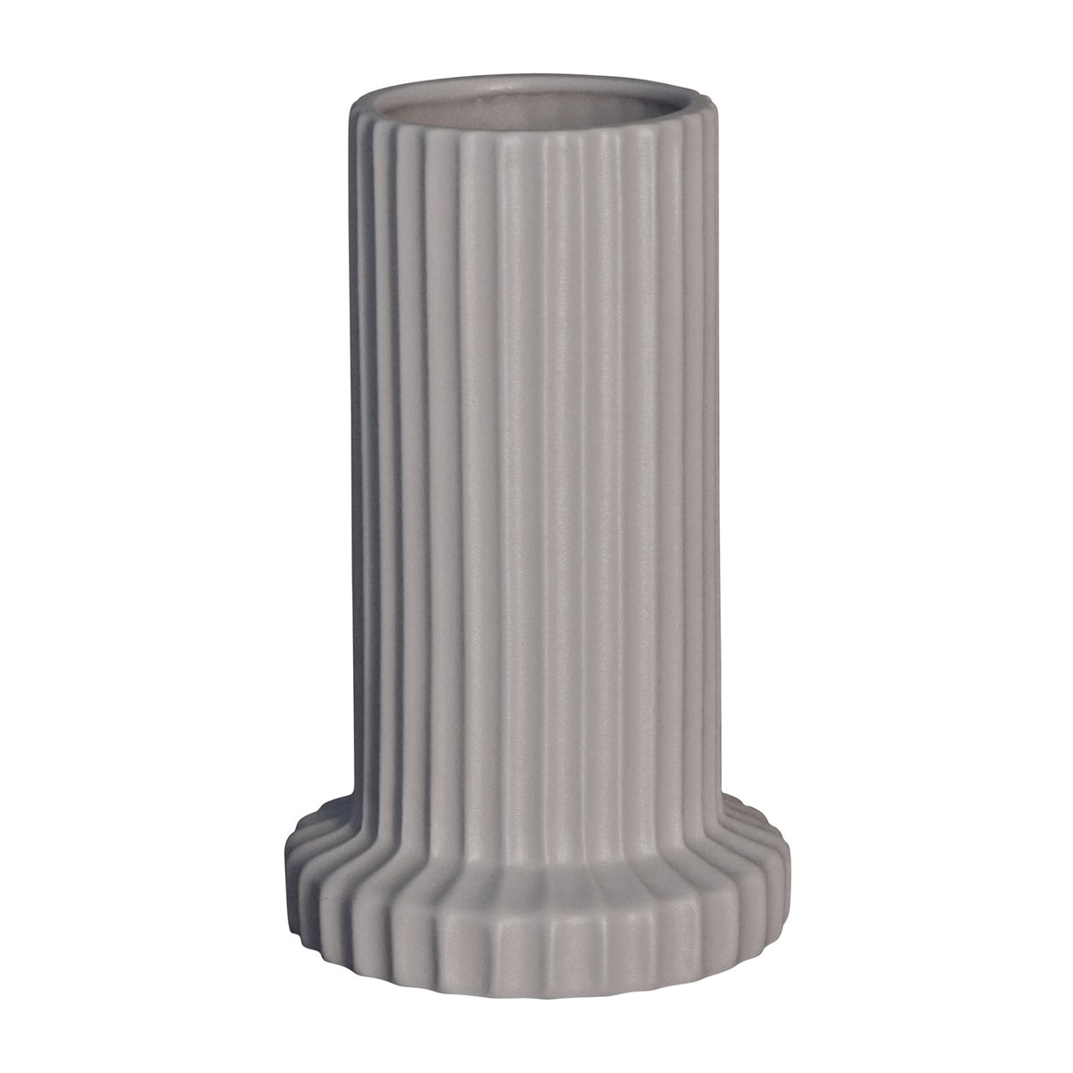 Bilde av DBKD Stripe vase 18 cm Sandy mole
